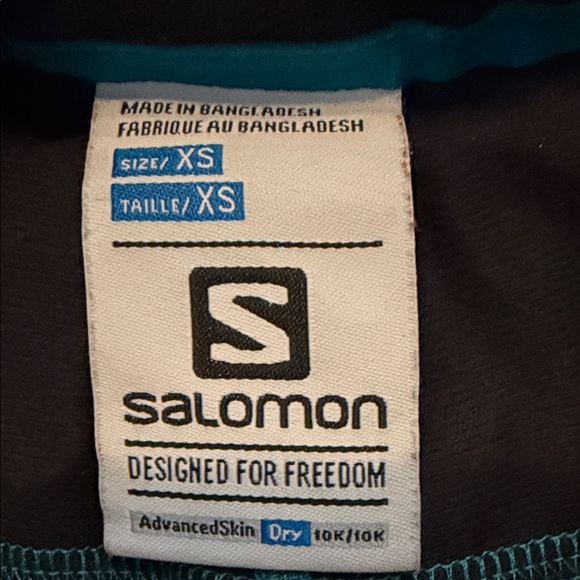 Salomon Turquoise Ski Pants - Picture 6 of 7